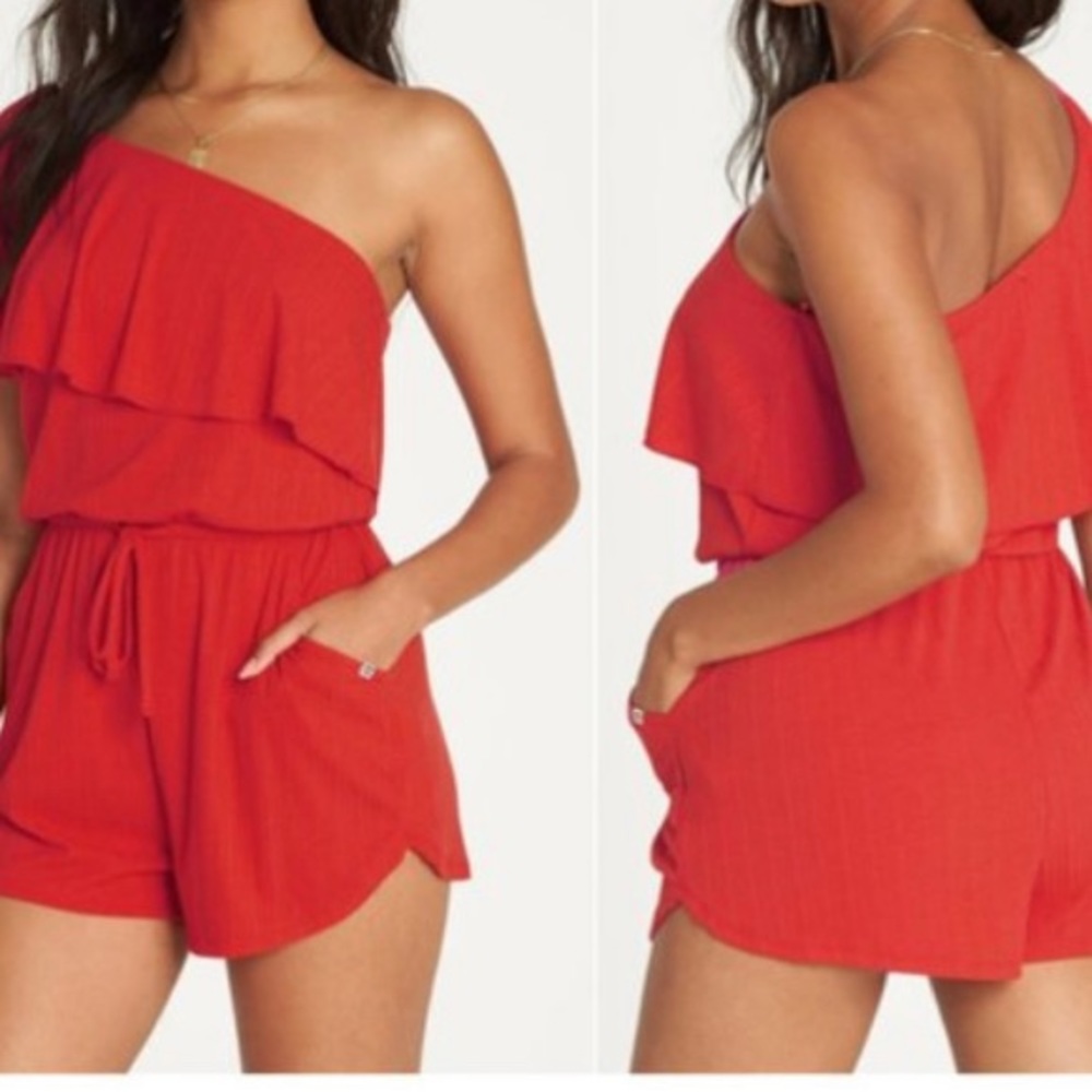 BILLABONG “Follow The Sun” Romper Fuego Rompers & Jumpsuits